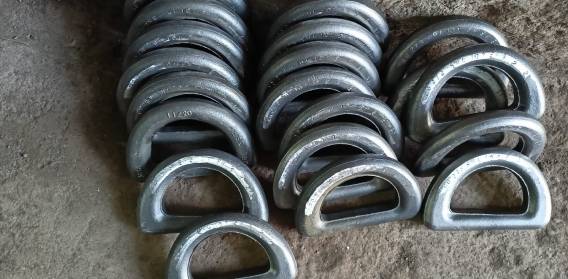10 Ton SWL Forged D Rings