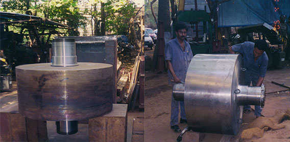 Trunnion Ring and Shaft